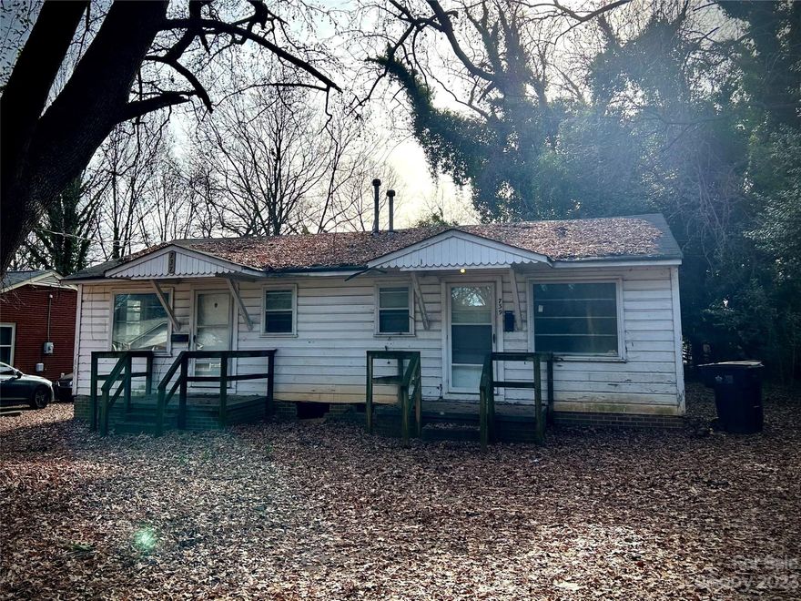 The duplex located at 737 and 739 Pritchard St. is situated in a convenient location close to I-85, local parks, and is to the northwest of Uptown Charlotte. Each unit within the duplex consists of a bedroom, full bath, kitchen, living room, and a porch. This property offers an excellent opportunity for generating rental income. 737 and 739 Pritchard are both listed under parcel ID 065 101 15 in both Canopy MLS and Realist tax search.