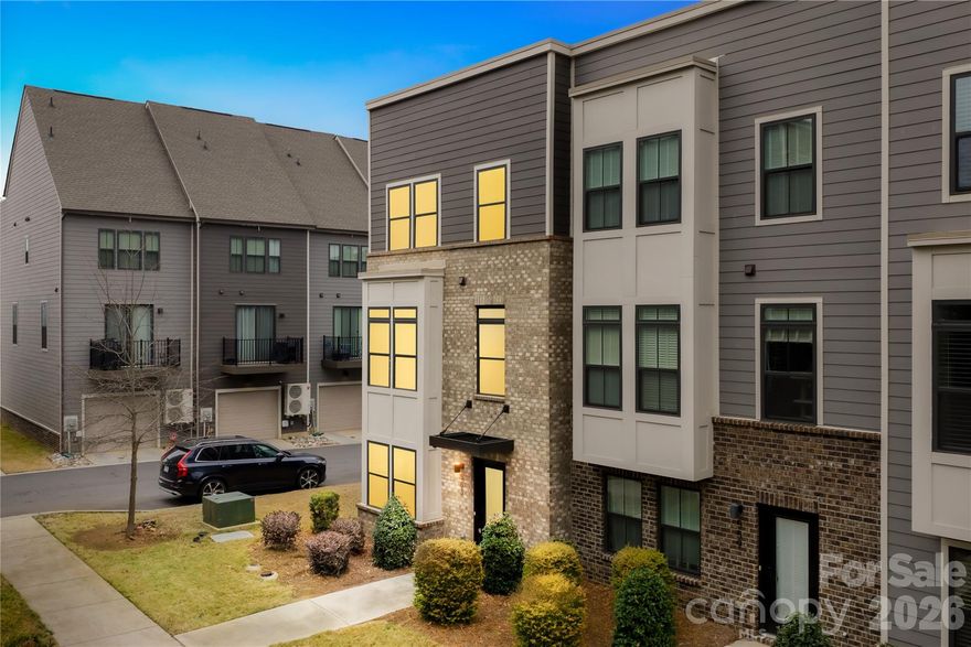 Come view this Exquisite END-UNIT Luxury townhome offering modern city living in one of Charlotte’s most convenient and sought-after locations! This 3-level townhome features a bright, open-concept layout with a chef’s kitchen designed for both entertaining and everyday living. Highlights include quartz countertops, an oversized island, custom tile backsplash, stainless steel appliances & luxury vinyl plank flooring.    // 

  The entry level offers a dedicated home office, ideal for remote work or a private flex space. On the Third floor, you’ll find a light-filled Primary Suite with a walk-in closet and en-suite bath, along with 2 additional spacious bedrooms, a full secondary bath, and convenient laundry. Additional features include a 2-car attached garage(side by side), a private balcony, and don’t forget; guest parking conveniently located nearby—a rare advantage in this community! This townhome perfectly combines urban convenience with serene living, making it your remarkable find. /   
  Ideally situated in the heart of Wendover Green, this home is just minutes from Uptown, SouthPark, Freedom Park, Cotswold Village, and Plaza Midwood, offering easy access to premier shopping, dining, greenways, and entertainment. Move-in ready, stylish, and packed with value, this is a rare opportunity to secure one of the best layouts in the community and enjoy townhome living at its finest in Charlotte.  Community perks include a 1-acre wooded reserve with walking trails and a dog park.
-make sure to watch the Walk-Thru VIDEO-