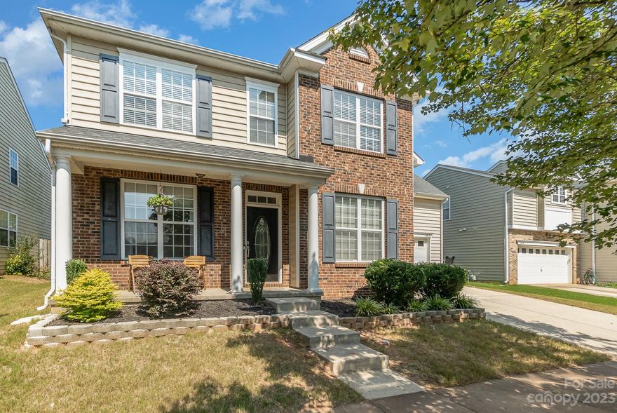 Welcome home!  This charming residence is ideally situated within a short stroll from a variety of shops, delightful restaurants, convenient grocery stores, and the ever-favorite Starbucks. Huge sunroom downstairs and massive bonus room upstairs = extra spaces that are perfect and full of natural light. Embrace the ease of access to Huntersville park and greenway, perfect for enjoying nature and outdoor activities. Step inside to discover the inviting foyer adorned with gleaming hardwood floors, creating an immediate sense of warmth and sophistication. The kitchen boasts sleek Stainless Steel Appliances and elegant Granite Countertops, making cooking a pleasure. Additionally, the private fenced back yard provides a tranquil retreat for relaxation and entertainment.