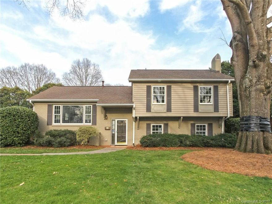 Beautiful move-in ready home 5.6 miles from Uptown in desirable Providence Park/Cotswold. The property features a new kitchen, 4 bedrooms, 3 full updated bathrooms, refinished hardwood floors, and a large deck for outdoor living. Lower level has a large family room with gas fireplace - perfect for relaxing or parties! 4th bedroom and 3rd full bath have private entrance; perfect for guests!  Minutes from shopping and dining at SouthPark, Phillips Place, and Cotswold Shopping Center!