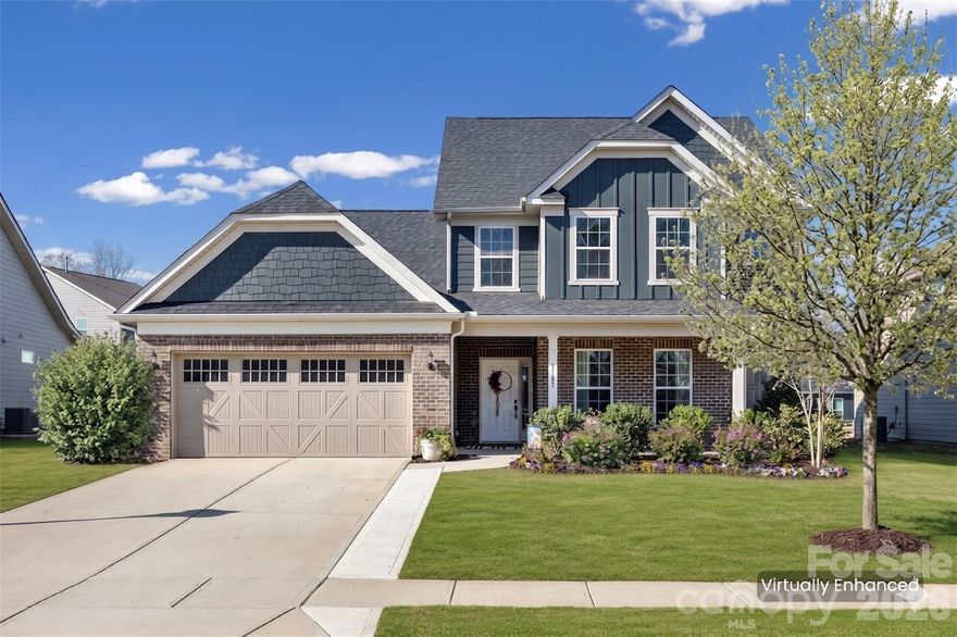 Discover luxury living at 1163 Regions Boulevard, tucked inside the exclusive gated community of Bretagne. This move-in ready Pulte construction home, built in 2022, offers over 3,000 square feet of elevated living space, featuring 4 spacious bedrooms and 3.5 bathrooms, each bedroom complete with its own walk-in closet.

The main level balances everyday functionality with elevated finishes, including a dedicated home office and brand new 2025 upgraded LVP floors that flow throughout the entertainment spaces. At the heart of the home, a chef-inspired kitchen with stainless steel appliances, granite countertops, and a generous island opens seamlessly into an expansive gathering room and light-filled sunroom.

This sunroom creates a perfect indoor-outdoor connection, overlooking a private backyard oasis with an extended patio and mature landscaping. Significant homeowner improvements in 2025 enhance both efficiency and comfort, including UV window film along the rear of the home and bedrooms, custom honeycomb insulating shades, and updated lighting and ceiling fans.

The main level owner’s suite serves as a private retreat with a spa-like bathroom, while the upper level offers an expansive loft and spacious secondary bedrooms. Outside, the property is meticulously maintained with a full front and back irrigation system and includes a 2025 driveway extension for added parking convenience.

Ideally located just minutes from top-rated schools, dining, and shopping in Indian Land, Ballantyne, and Fort Mill, this home delivers the perfect blend of luxury, comfort, and convenience.