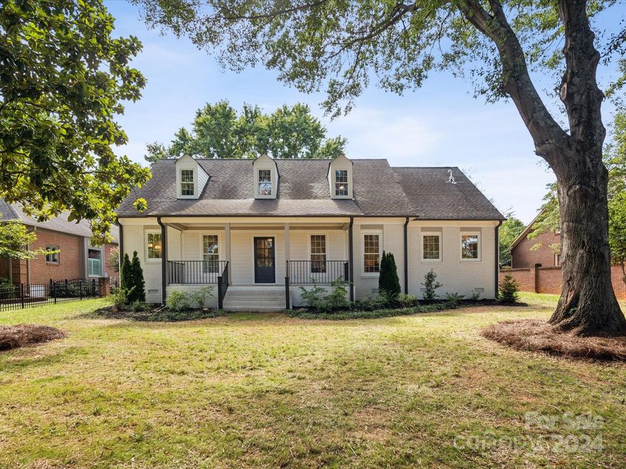 Looking to be minutes from Southpark as well as Myers Park Country Club? Look no further! Welcome to 3212 Sharon Rd. This 3,546 square ft home is turn key and waiting for it's next home owner. This 4 bedroom/3.5 bathroom consists of brand new hardwood floors on the first and second floor, new plush carpet in all the bedrooms, and two new HVAC systems to ensure year around comfort. The  gourmet kitchen boasts new appliances and cabinets to go along with the vast kitchen island with quartz countertops, perfect for the home chef. The first floor consists of the conveniently located spacious primary bedroom and a grandiose living room which is perfect for entertaining. Upstairs has 3 bedrooms, 2 full baths, and a versatile bonus room extra space.  Every detail has been thoughtfully curated including the accent walls, light fixtures, and custom trim to offer a modern, luxurious lifestyle.