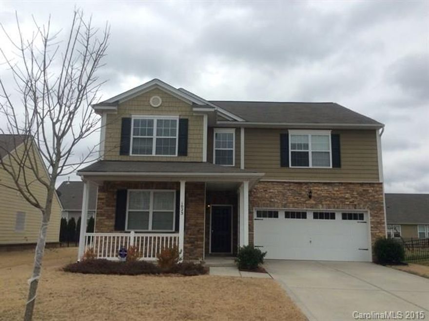 This lovely home has a bonus room, a breakfast area and a fireplace in the living room. The warm and inviting kitchen comes with all the appliances plus a pantry. The Master Suite has a walk in closet and the Master Bath has dual sinks, an over sized tub and a separate shower. A patio leads you out into a well manicured fenced in back yard.