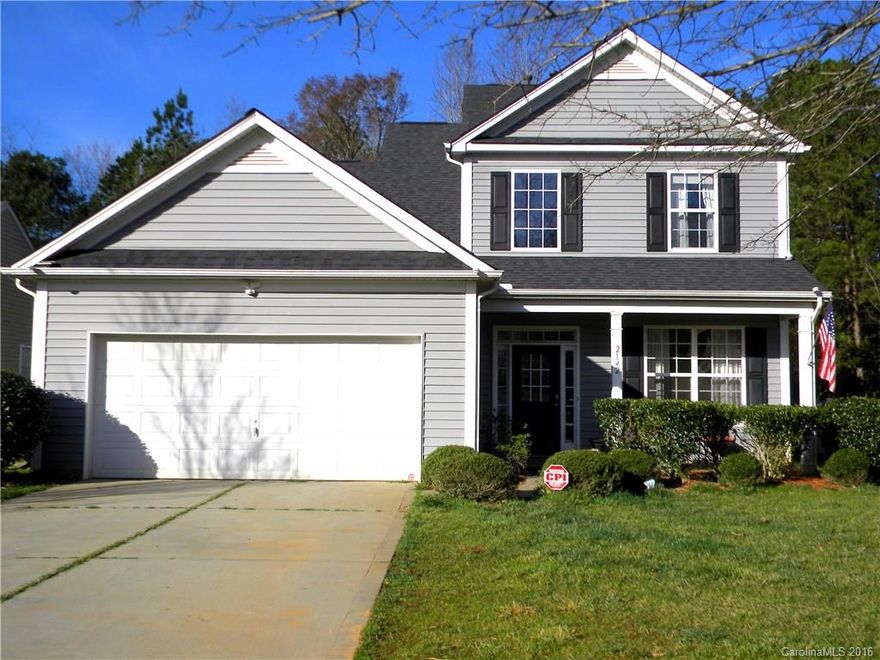 Buy a Lifestyle! Three Bedroom/Bonus Home with Oversized Deck and natural area to extend your living space. Home features, Granite counter tops w/ tiled backsplash, 3M tinted patio door, entrance door and foyer window. Master and Laundry on Main, Pergo flooring in Living/Dining rooms, Wired for Home security with keyless deadbold, Fenced backyard, New roof in 2011. Great Neighborhood with Lots of extras. Community Pool w/  slide, playground, tennis/basketball courts, pond! HW w/ full price offer