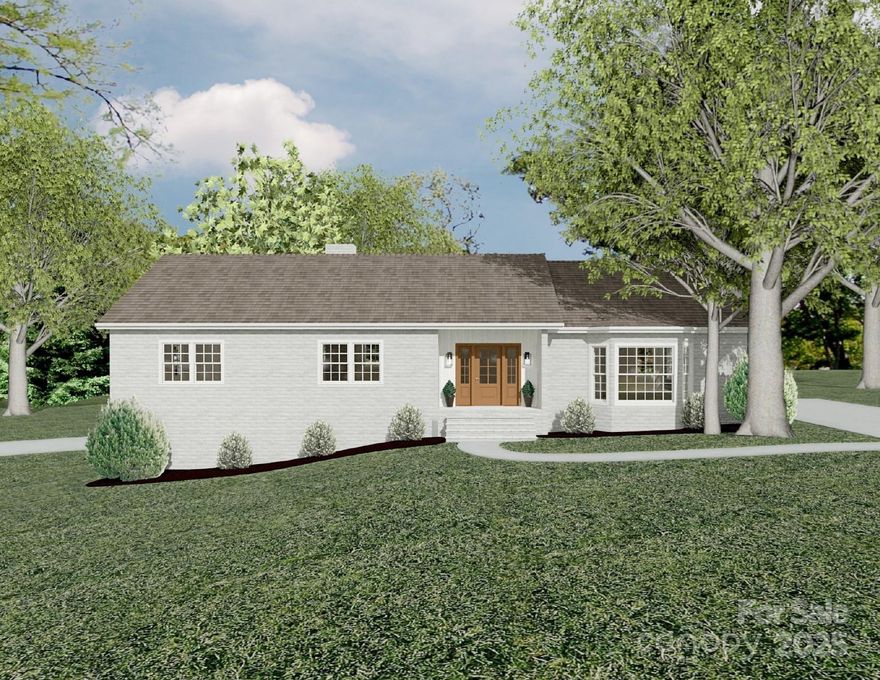 Opportunities like this don’t come around often. Located in the highly coveted Sherwood Forest, close to Cotswold. Sitting on nearly an acre, this thoughtfully designed home offers endless possibilities with its expansive lot, oversized dimensions, and unbeatable combination of classic character and modern convenience. Renovated and expanded by TK Construction and Bassett Homes, no detail was overlooked in creating a property that feels like brand-new construction while honoring its original charm.
Inside, the open floorplan is perfect for today’s lifestyle. The chef’s kitchen is truly a showstopper—massive in size and equipped with a butler’s pantry, extensive cabinetry, and abundant counter space, making it both functional and ideal for entertaining. Oversized bedrooms throughout the home provide comfort and flexibility, while natural light enhances the home’s thoughtful design.
The primary suite is a true retreat, complete with vaulted ceilings, a large walk-in closet, and a spa-inspired bathroom featuring a soaking tub, walk-in shower, double vanity, and private water closet. With four spacious bedrooms and four full bathrooms, this home effortlessly balances privacy and convenience for all.
The finished basement extends the living space with endless possibilities. A full bathroom, dedicated office for remote work, and expansive recreation area make it perfect for entertaining or creating a private getaway within the home.
Additional highlights include a massive side-load two-car garage with plentiful storage and spacious backyard to design your own outdoor paradise—whether you envision a pool, garden, or simply open green space to enjoy.
This property is truly an “impossible find”—an extraordinary blend of size, quality, and location. With every detail carefully considered and top-to-bottom renovations under way, all that’s left is to move in and enjoy the lifestyle this home affords. Move in ready for a Christmas gift.  
Part owner is a NC Licensed Real Estate agent. Listing agent is not the part owner. Home is currently under construction and will be completed the week of December 19, 2025. Call agent for appointment.