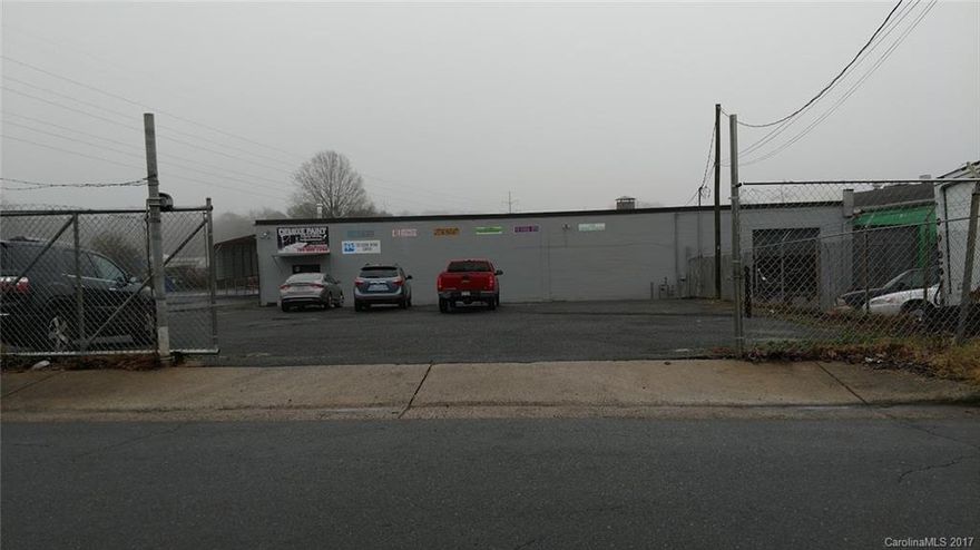 This listing consists of 2 parcels ( 2542 and 2548 Lucena St. Charlotte NC). One parcel (2542) has an industrial warehouse on it. The second parcel (2548) is a large paved parking lot is fenced in. This is a very nice buy in an area with new residential revitalizing plans for the surrounding areas. Building being sold as is condition. Needs repairs and updates. 3 tenants. Please do not disturb. Call broker for details.