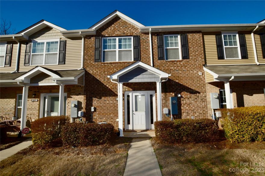 Spacious townhome with great location! Open concept stunner, like new, and ready for you! Two bedrooms up with a nice loft for a 2nd entertaining area. Community offers a pool for the summer months and a community gym. Water included in rent! Washer and Dryer Included! WELCOME HOME!