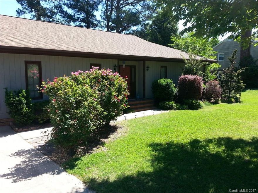 Beautiful ranch home in desirable Forest Brook Subdivision.A peacefully quiet and safe neighborhood.Walking distance to Gaston County Country Club & Golf Course!3 Grocery stores within 1 mi.Walk to Robinson Elementary. Home features many updates including kitchen and bathrooms,fireplace,large garage space w/small separate section to add a workshop.The backyard has a small woods area with beautiful foliage and the feeling is so tranquil and peaceful.The home is a sanctuary and paradise all itself