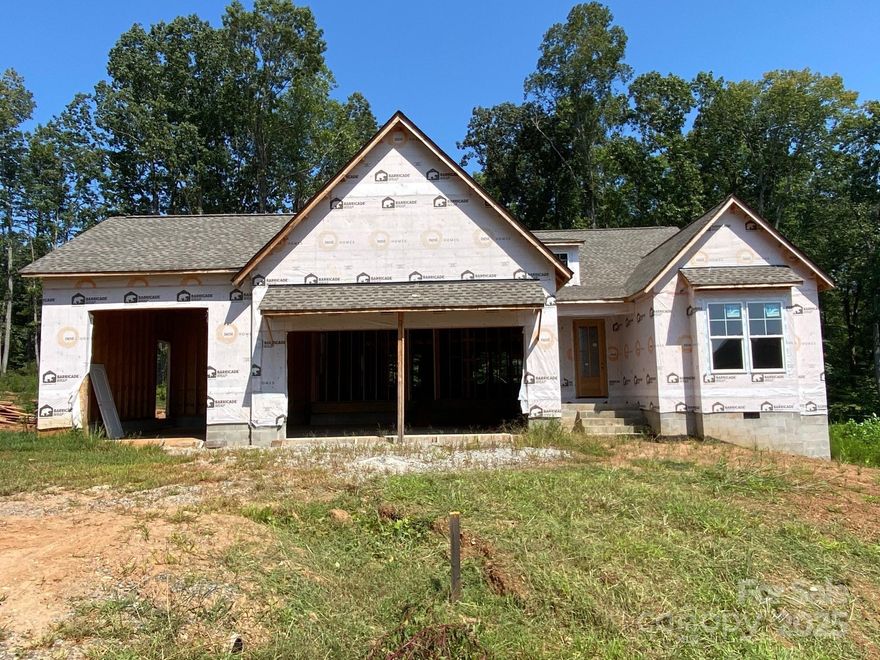 Subject property is a Bank Owned partially completed (approx 35% complete) single family home situated on .78 acre lot located in the quiet and desirable Wynswept subdivision, Maiden, NC. The home is currently under roof and windows and doors have been installed. Seller is selling the property "As is, where is" with no representations or warranties made by Seller. Please note that the proposed completion date is not correct, it is an MLS requirement to have a completion date. Home is being sold "AS IS" partially completed.