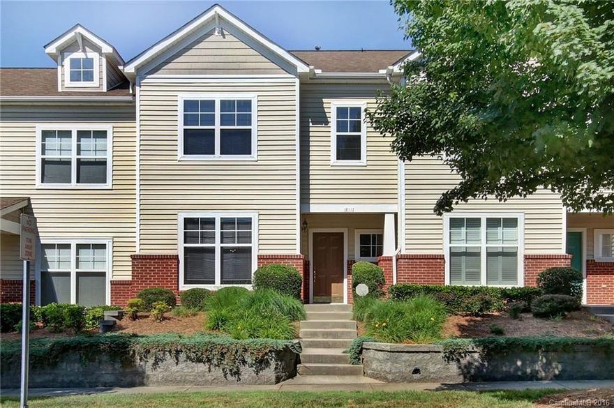 Move in ready and recently painted! Open floor plan. Spacious kitchen with all appliances. Dining/Great Room with gas fireplace & custom built-ins. Fenced yard, patio & storage closet. Detached garage. Bedrooms w/private baths. Laundry on upper level. Sidewalk community. A few steps to the clubhouse, pool & recreation area. Walking distance to Restaurants, Sports Complex, McDowell Creek Greenway & so much more! Ramsey Creek Community Park less than one mile away! Security System. Home Warranty.