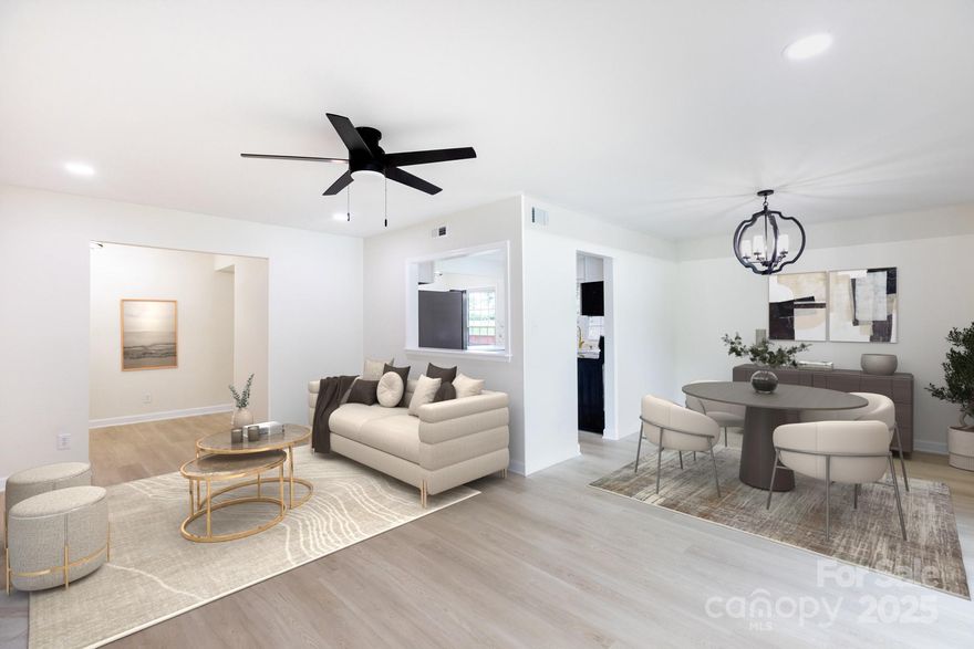 You don't want to miss the opportunity to call this COMPLETELY UPDATED 3 bedroom/ 2 bathroom condo HOME! Located in a tranquil South Charlotte community and with its own year around water view from a private covered deck this open concept condo has been thoughtfully remodeled and is conveniently located to all that South Park has to offer! Updates include but are not limited to a brand new kitchen with new appliances and two brand new bathrooms. Including cabinets, counter tops, tile and fixtures. New paint and flooring throughout the entire unit make this condo feel BRAND NEW! We can't forget to mention that this community has two communities pools perfect for summer time dips to get relief from the Queen City heat and humidity and a tennis court!  This unit also offers great parking options with a covered spot and additional storage as well as a two dedicated parking spots in the lot located in front of the unit! Schedule your appointment TODAY!