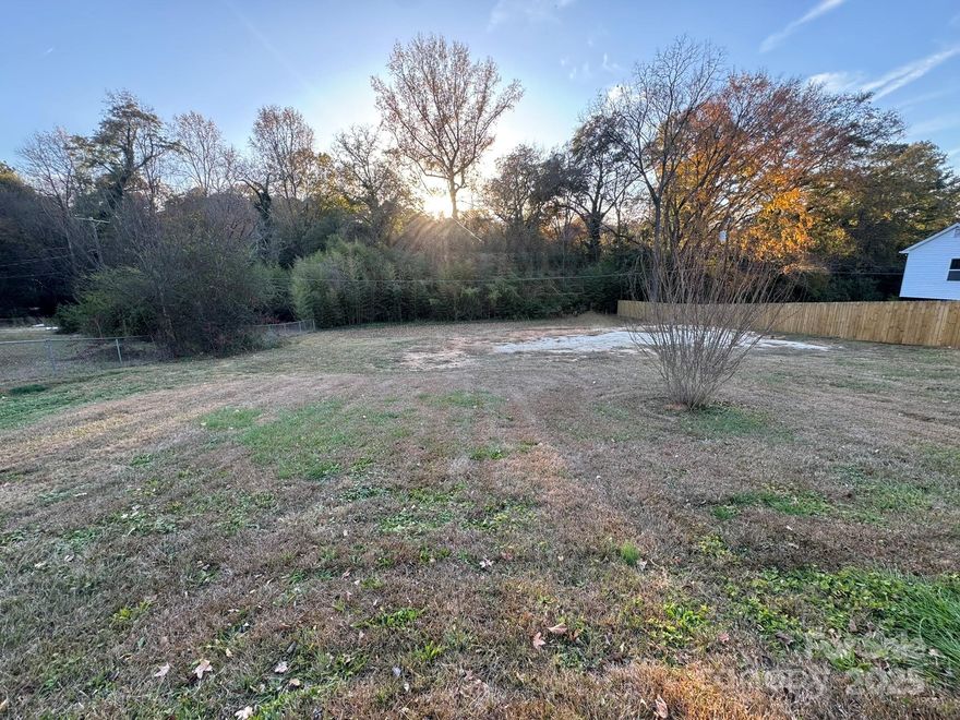 Are you ready to build your dream home on a cleared open lot with a wooded backyard? Well then I have the lot for you! Come check it out! It .43 acres and ready for you to build a modular or site built home. City water and sewer are available for hook up. Only tap fees are required for connection.