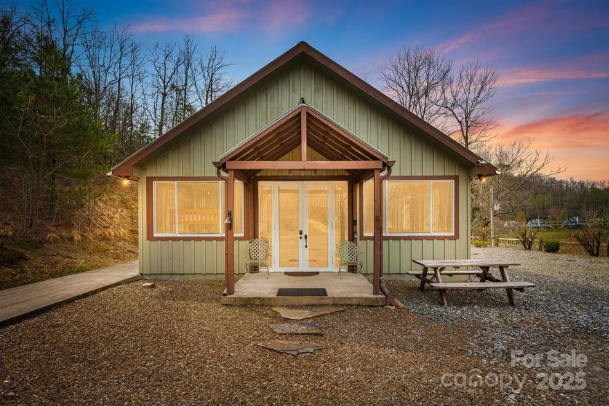 Turnkey Airbnb with Golf Course Views. This fully renovated, income-generating property offers a rare turnkey investment in the heart of Western North Carolina. Overlooking the Mt. Mitchell Golf Course, the home is currently operating as a successful Airbnb and comes with everything needed to keep it running—furniture and active listing with strong rental history. Originally a deli, the property has been transformed into a modern one-bedroom, two-bathroom short-term rental that’s both functional and stylish. Guests enjoy a fully updated kitchen, comfortable living and dining areas, and a laundry space that adds convenience for longer stays. The location is a major draw—surrounded by mountains, minutes from hiking, fishing, and scenic drives, and just steps from the golf course. The area continues to see high demand for short-term rentals, making this an ideal addition to any investor’s portfolio. No renovations required, no setup time—just immediate cash flow in a growing market.