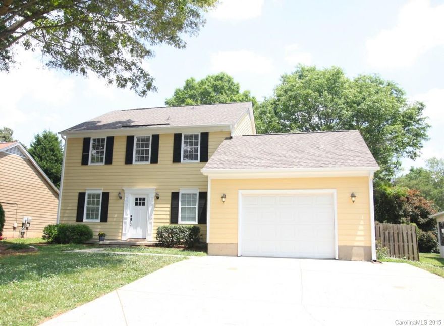 Move In ready! Elegant 2-story home located in Danby that has been excellently maintained. This home has recently been updated with a new HVAC unit, a new AC unit, a new roof, fresh siding and many interior upgrades. Prime Location! All the conveniences of Ballantyne without the high price tag! This is a must see and will not last long.