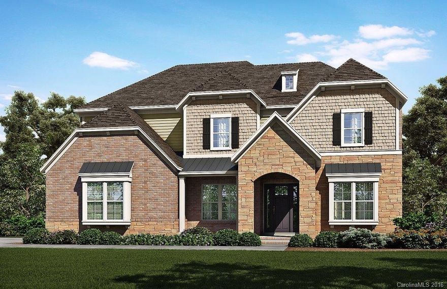 Beautiful new 2 story home with first floor guest suite. Brand new plan offered in Millbridge. Lots of included features like 10' ceilings on first floor, side load garage, upgraded kitchen cabinets and granite, and our famous planning center or "Mom Cave". Lots of wood floors and tile in all baths and laundry. Open railing at stairs and crown molding in dining and foyer. Please visit us at our brand new model the Townsend for more information.