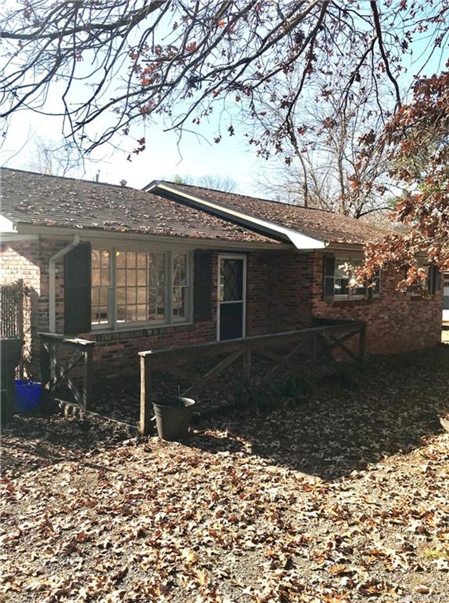 Full brick ranch. 3 Beds/1.5 baths. Living room is open into kitchen and dining room. Lots of natural light. New flooring in main areas! Carpet allowance with acceptable offer! Detached garage/workshop with electricity. Great home to put your finishing touches on. Close to I77, restaurants, shopping and schools.