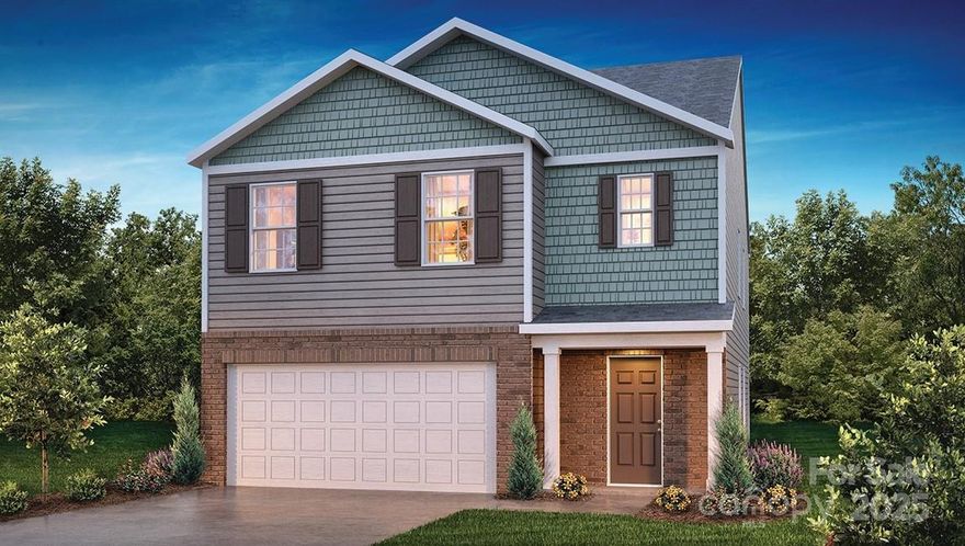 The Robie is spacious & modern two-story home. The home offers five bedrooms, three bathrooms, & two-car garage. Upon entering the home, you’ll be greeted by a foyer which invites you in the center of the home. At the heart of the home is a spacious living room & dining room that blends with the kitchen, creating an airy feel. The chef’s kitchen is equipped with modern appliances, ample cabinet space, walk-in pantry, & breakfast bar, perfect for cooking & casual dining. Adjacent to the kitchen is a bedroom, providing privacy and comfort. The home features a primary suite, complete with a walk-in closet & en suite bathroom featuring a shower with dual vanities. The additional three bathrooms are spacious & have access to a secondary bathroom. The loft offers a flexible space that can be used as a media room, playroom, or home gym. The laundry room completes the second floor. With its thoughtful design, spacious layout, & modern conveniences, the Robie is the perfect place for you.