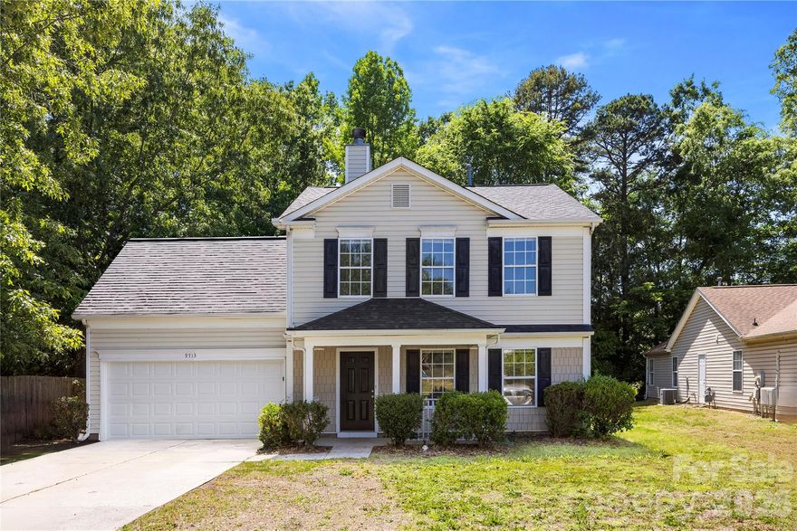 Welcome to a nice home located in Charlotte NC at 9713 Aviary Hill Way a charming 4-bedroom, 2.5-bathroom home with a two-car garage offering 1,502 sq. ft. of well-designed living space. Built in 2000. This beautifully maintained single-family residence sits on a spacious 8799 sq. ft. lot, providing ample outdoor space for relaxation and entertaining. Inside, you’ll find an inviting floor plan with a bright and open living area, a well-appointed kitchen, and generously sized bedrooms. The primary suite offers comfort and privacy, while the additional bedrooms provide flexibility for guests, or growing families. Nestled in a desirable Charlotte NC location, this home is close to top-rated schools, shopping, dining, and major highways, offering easy access to Downtown Charlotte and surrounding areas. Don't miss this fantastic opportunity to own a home in one of North Carolina's most sought-after communities! Schedule your showing today!
