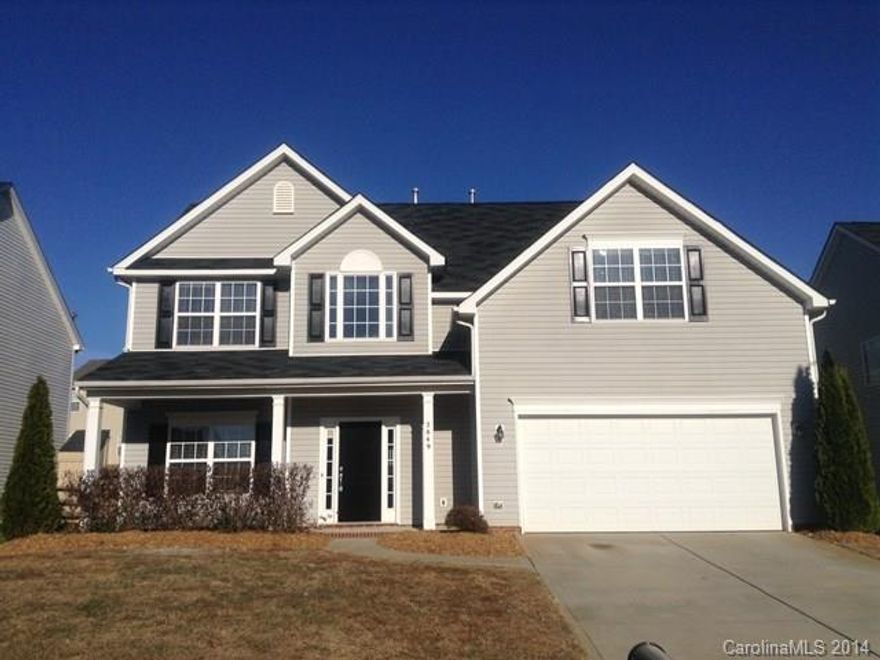 This lovely two story home has vaulted ceilings, hardwood floors, a den, a breakfast area, a dining room and a fireplace in the living room. The kitchen comes with all appliances, a kitchen island, a pantry and granite counter tops. The Master Bath has dual sinks, an over sized tub and a separate shower. A patio leads you out into a well manicured fenced in back yard.