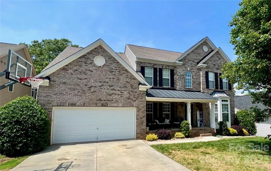 Welcome to Cherry Grove where the community amenities are some of the best around! This 2 story w/ full basement would be perfect for multi generational living. Newly renovated kitchen & master bath, & new carpet!  Major systems updates in the last 5 years include both hvac units, the roof, & the H20 heater & all new stainless Samsung appliances were installed in 2021. A majority of the basement is finished & features a full kitchen, bedroom, full bath, living area & flex space! What remains unfinished is great storage space. This home also features a covered rocking chair front porch, fenced backyard, open kitchen w/ island, tiled sunroom w/ custom window treatments & a see thru fireplace to living area, updated iron baluster staircase, spacious primary bedroom w/ tray ceiling, ensuite bath & large WIC, plantation shutters in living areas, crown molding throughout & much more! Award winning MGSD Schools. Sellers were told by a pool contractor that a pool is doable in the backyard.