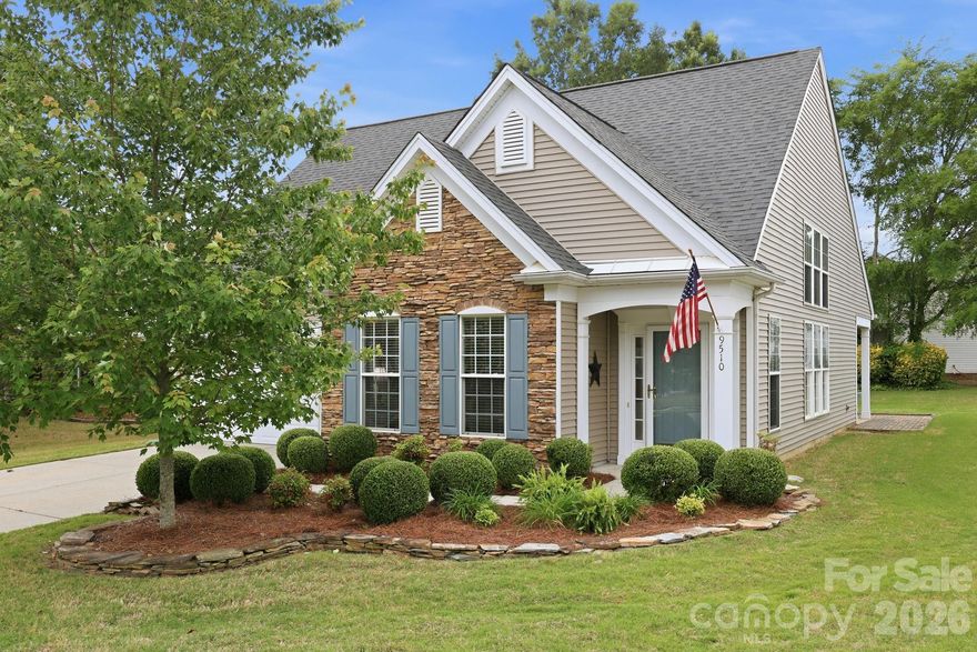 If you’ve been searching for a home with character, natural light, and low-maintenance living, this one stands out from the moment you walk in. This charming 3-bedroom, 3-bath home in Highland Creek features a soaring two-story great room with a dramatic wall of windows, custom fireplace molding, and an airy open feel throughout- creating a space that feels both elegant and inviting.

The main floor primary bedroom and renovated ensuite provide the perfect space for relaxing.

The renovated bright, white kitchen shines with illuminated glass display cabinetry, modern finishes, and an easy flow for everyday living and entertaining.

Upstairs, a private second-floor retreat with its own full bath offers incredible flexibility — perfect for guests, a quiet home office, bonus room, or creative space.

Even better? Lawn maintenance is included through the HOA quarterly fees, giving you more time to enjoy the exceptional neighborhood amenities including golf, multiple pools, tennis and pickleball courts, bocce ball, clubhouse access, and a large open park directly across the street. This home really does check all the boxes.