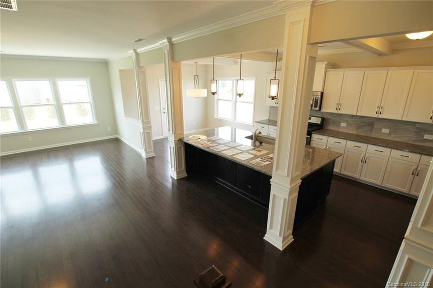 NEW home in amenity filled Lake Ridge Community. The Townsend features over 3000 HSF, 4bd/2.5bth, private Study, Mud Room & Bonus! With upgrades around every corner this home offers not just space but style & value! Amazing finish includes Granite Countertops, Hardwood Floors on first level,  Designer Light Fixtures, Two Tone, Custom Interior Trim & more!  Ready by SUMMER to enjoy the Olympic pool & tennis courts!