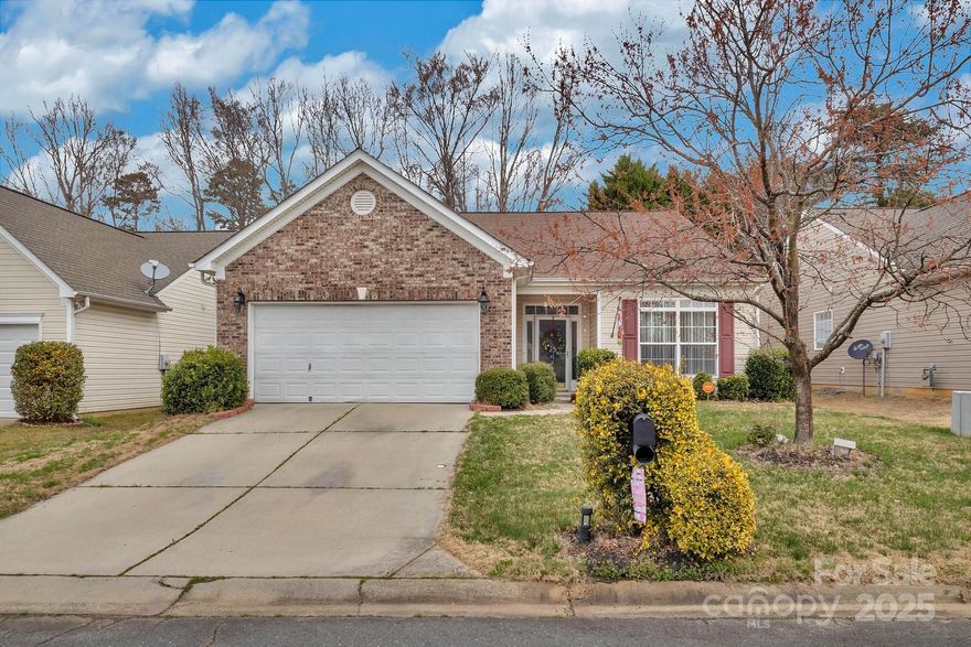 Welcome home to this charming property in Ebenezer Village. The house features a functional layout with a cozy living room, super high ceilings and a fireplace. The kitchen boosts newer stainless-steel appliances, a pantry, and a delightful breakfast area. A versatile bedroom offers the flexibility to be an office, or flex, but it does not have a closet. The primary suite impresses with a spacious walk-in closet equipped with ample shelving and an ensuite bathroom featuring a dual vanity, a relaxing garden tub, and a separate shower. The inviting sunroom leads to a backyard patio, ideal for entertaining guests. The backyard is fenced in. Enjoy the fantastic community amenities, including tennis courts, a large outdoor pool, and a playground. Close proximity to shopping and restaurants. The seller is motivated and ready to work a deal! Currently offering a $5000 credit.