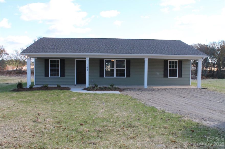 Welcome home to this brand new single story! The perfect layout at over 1200 sq. ft. there is no wasted space.
The Kitchen has granite counter tops and is open to the family room. Beautiful laminate wood flooring in the main living area. The primary bedroom is large with a walk in closet and granite counter tops in the primary bath. Nice secondary bedrooms and closet space. SS stove and microwave and lots of counter space. This is must see! Beautiful home at a great price.
What a great opportunity to own a new home at a great price.
Buyer may qualify for up to 15K in down payment and closing cost assistance if using Pinnacle Homes preferred lender.