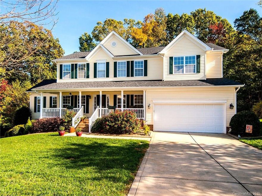 This home has it all.  Looking for lots of space plus rooms to entertain look no further. Buyers receive up to 2% of closing cost w/M/I Financial, LLC.  Award winning schools. Small Basement added w/closet. Open kitchen w/granite coutertops/island. Open sunroom w/natural light. New tankless hotwater heater and Water Filtration System. GR w/fireplace.  Playroom off family room, Study/Library/Office w/doors. DR, LR and Billiard room.  Outdoor fireplace w/stone patio/Irrigation system/wooded lot