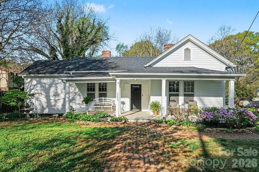 Walkable to downtown Statesville and bordering the charm of its historic district, this beautifully transformed one-level home blends character with a fresh, modern feel.
A welcoming front porch sets the tone, while inside, the home unfolds with updated LVP flooring, fresh paint throughout, and a layout designed for modern living. The kitchen shines with quartz countertops and a new perfectly placed window that frames a peaceful view.
With four bedrooms and three lovely full baths, one of the bedrooms features a fireplace and could also be used as an office, additional den area or other possible uses.  All the right upgrades including new plumbing, electrical, HVAC, appliances offer peace of mind and a truly turnkey experience. Along with a new vapor barrier in the crawlspace. 
Step outside and the magic continues. The former award-winning landscaped property is a living canvas, filled with a rich variety of exotic plants that is coming to life at this time for an ever-changing garden escape. And let's not forgot the full fenced in back yard. Enjoy quiet mornings in the sunroom, relaxed evenings on the back deck, or simply soak in the beauty that surrounds you. 
A rare blend of location, transformation, and natural artistry, this home doesn’t just check boxes… it simply feels like home. 
The listing agent is an owner of the property.