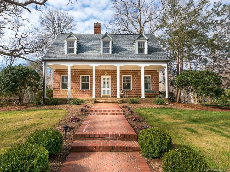 Unique custom vintage manor home in peaceful tranquil setting w over 4 acres.  Incredible landscaping w/ captivating water features - 2.5 aces of irrigation w/ accent lighting, meandering stone pathways. Three fireplaces. Large Great room & Master suite.  New roof (2016), Windows (2004), Great Room & Sun room (1978), Addition of covered Stone porch, Upgraded Upstairs Tiled Baths & New and Refinished floors (2003)  Large two car garage w/ workshop & upstairs storage area.  Deeded shared driveway