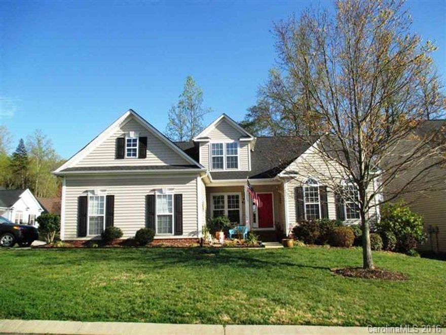 Welcoming home for entertaining or just great living! New roof & siding in 2014. Pretty well landscaped corner lot- side entry double garage. Sunroom w/large deck just outside. Covered front porch. Bonus room upstairs- separate heat & air control could be 4th bedroom. Split floor plan, 3 bedrooms, 2 baths main bedroom bath has shower, garden tub, two sinks & large walk-in closet. Separate laundry room. Formal dining room & foyer, Kitchen-breakfast area-den combo w/gas log FP WON'T LAST LONG