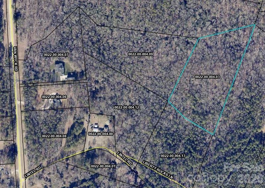 Discover the perfect opportunity to create your dream home on this beautiful wooded homesite on Lot #3 in Van Wyck, SC. Offering a peaceful, private setting, this lot provides the ideal blend of natural serenity and convenience.
Surrounded by mature trees and natural beauty, this homesite offers exceptional privacy while still being within close proximity to nearby amenities. Enjoy the freedom of NO HOA, while still benefiting from protective Covenants, Conditions & Restrictions (CCRs) that preserve the community's character. This property is to be built exclusively with Providence Custom Builders (PCB), allowing you to bring your own custom home plan or choose from a selection of thoughtfully designed plans offered by the builder. The lot must be purchased prior to the construction of the home. There are four lots in total, all to be built exclusively with PCB. Each lot will have well and septic. Contact the listing agent to schedule an appointment.