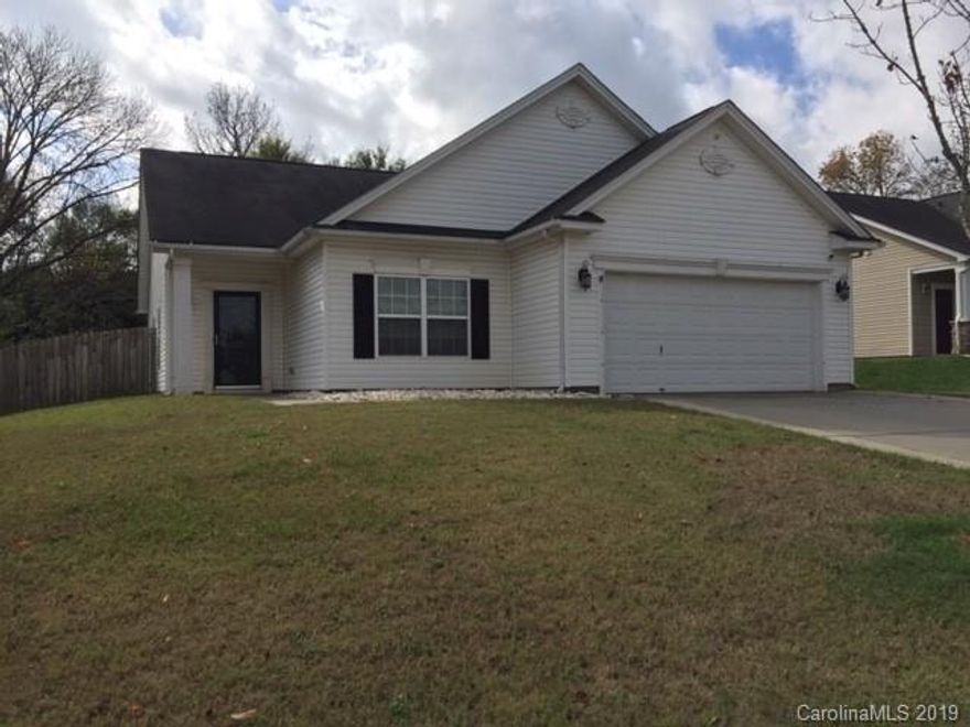 Open floor plan Ranch home! Backyard is amazing with 2-tiered deck and fenced yard, private and wooded! Kitchen is updated with appliances and counter tops! Laminate wood floor through main living areas. split bedroom floor plan, spacious bedrooms. Larger laundry room with a lot of shelving! Wired for whole home audio with speakers throughout!