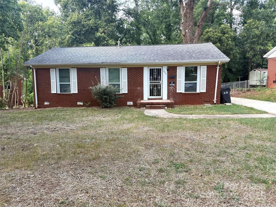 This stunning, move-in ready ranch home is perfectly located in the Greater Charlotte area, just minutes from South End, Uptown, Charlotte Douglas Airport, and popular shopping centers. The prime location combined with thoughtful layout makes this home an exceptional find!

Step inside to discover gleaming hardwood floors flowing throughout the main living areas. The beautifully laid out kitchen features granite countertops, ample cabinetry, and a scenic view of the nature—perfect for both everyday cooking and entertaining.

All three bedrooms are generously sized, offering comfort and flexibility for your lifestyle. Step outside and enjoy the peaceful backyard, which backs up to mature trees and a serene creek—a wonderful space to relax or host guests.

Located just minutes from major highways, local amenities, and even a light rail stop, this home offers unmatched convenience and accessibility.