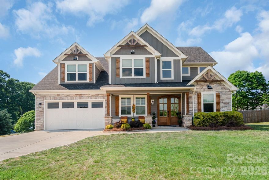 Welcome to this gorgeous custom-built home with 2,807 sq ft on a spacious 1.45 acre lot. Built in 2023, this home combines modern design with a peaceful, country like setting while still enjoying the convenience of neighborhood living. Enjoy added privacy with a fenced in backyard and plenty of room to relax or entertain. Inside, the home shows like a brand-new model, featuring impeccable upkeep and stylish finishes throughout. A great opportunity to have both space and convenience in a beautifully maintained, nearly new home!