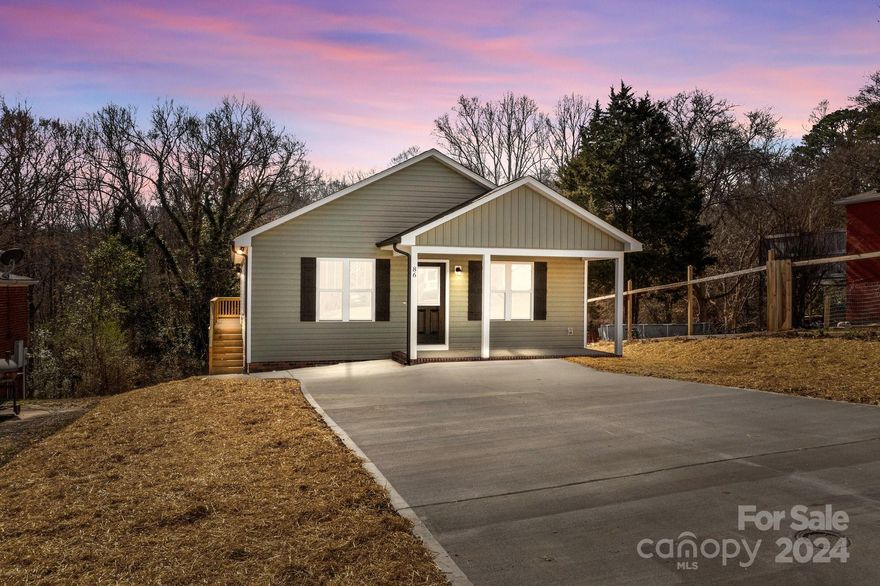 This brand new, contemporary charmer is waiting for its new owner! With 3 bedrooms and 2 full bathrooms, you have plenty of space to work with.  Entering through the front door, you're greeted by the spacious and well lit living area, connected to a modern kitchen with granite counters and all stainless steel appliances.  Primary bedroom features a generous walk-in closet, providing ample storage space and encouraging future shopping trips in nearby downtown Concord!  Outside, enjoy a covered front porch and a beautifully built back deck-giving you an excellent space to entertain or just relax at the end of your day.  Schedule your showing today and get ready to experience this stunning home for yourself!
Preferred Lender Danelle Cutting with Atlantic Bay Mortgage is offering lender credit of 1% of loan amount up to $2000!