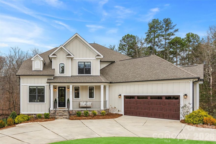2 Kitchens AND a Basement?? Yes Please! Welcome to this impressive home in Overbrook Manor. Built by Niblock and sitting on over an ACRE, this one checks all the boxes for space, privacy, and flexibility! Pull into the circle drive and come on in! Tall ceilings, tons of natural light, and a layout that just makes sense. There’s a formal dining room that actually fits the whole family. Beautiful living space with a fireplace, soaring two story ceilings, and walls of windows opening up to the screened in porch. THIS is a true indoor outdoor entertaining space. The kitchen is a standout with an oversized island, gas cooktop, modern finishes, and plenty of room in the breakfast nook for every day dining. The primary suite is on the main level (always a win) with tray ceilings, a large walk in closet, and a clean, modern bath. Upstairs you’ll find generously sized bedrooms, two full baths, a big loft area, and walk in attic storage. And then there’s the basement… which honestly feels like another house. FULLY FINISHED with a second kitchen, living room, media/theater room, gym, game space, extra storage. You can get creative down there! And you still have an additional bedroom and full bath to make cozy for your house guests. Walk straight out to the covered patio and tree lined backyard. It's just peaceful here. Perfectly positioned for convenience and fun, just minutes from Concord Mills Mall, Charlotte Motor Speedway, and Great Wolf Lodge. You’re also close to Downtown Concord, with its local restaurants, breweries, and small town charm. Easy access to I-85 makes commuting to Charlotte, Kannapolis, and surrounding areas quick and simple, while nearby parks and green spaces add great outdoor options. It’s a spot that keeps you close to everything and still feels private without giving up the feel of a neighborhood. This is a good one you don't want to miss!