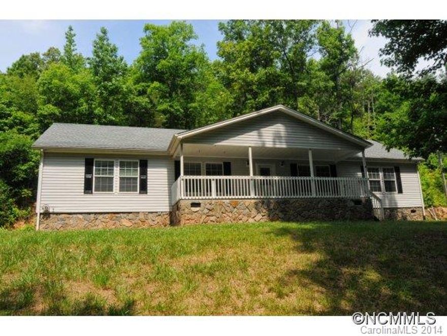 Enjoy the lovely drive to this totally updated 3BR-2BA on-frame modular home on very private 3 acres.  Breakfast bar in kitchen plus dishwasher, range/oven & hood to be provided prior to Closing. Walk-in closets.  New roof.  Rolling to level landscape with creek.
