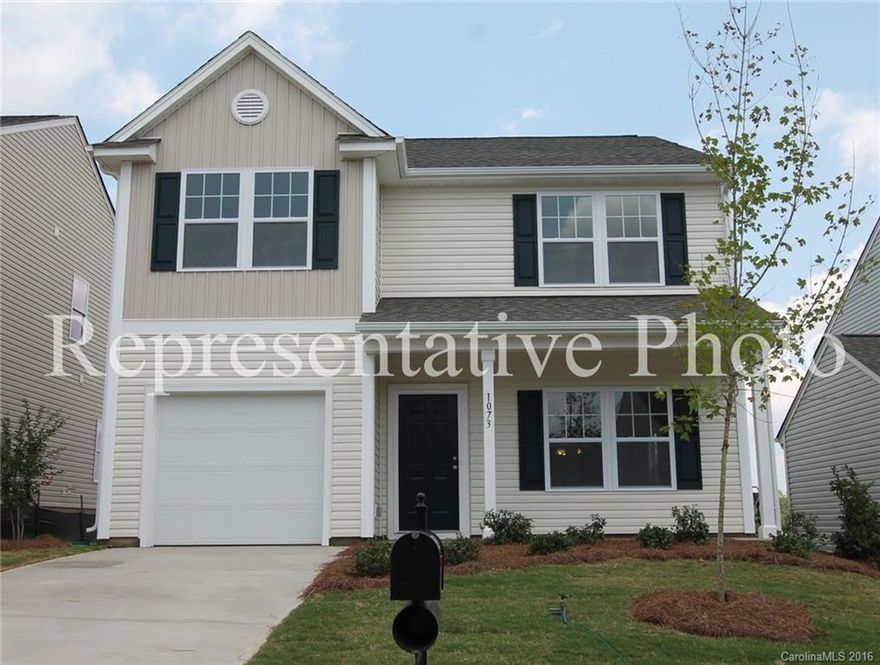 Minutes from downtown York and Lake Wylie, desirable York County schools & NEW! This 3bd/2.5bth home keeps value up and price down at just $80/HSF! The open floor plan features 9ft ceilings, a huge great room, breakfast area & separate dining on the main level. Upstairs features master suite with private master bath, 2 secondary bedrooms & a loft space. Quality finish with just the features you need. Seller offers closing costs with use of preferred lender.