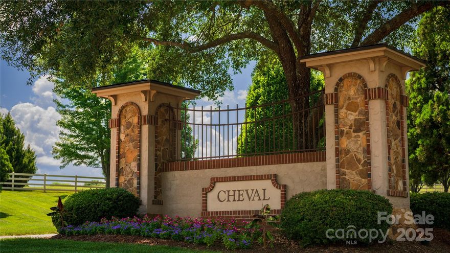 Luxury and Nature combined in the beautiful new home community of The Vineyards at Cheval located in the flourishing Mint Hill suburb of Charlotte. Mature landscaping and wooded lots offer privacy and a woodland lifestyle. The Vineyards features a variety of custom home builders ready to build your dream home. Offering lots ranging in price from $275,000 to $350,000. All homesites in this stunning, expansive community are +/- 1 acre in size. A few exquisite spec homes will be available to view soon!