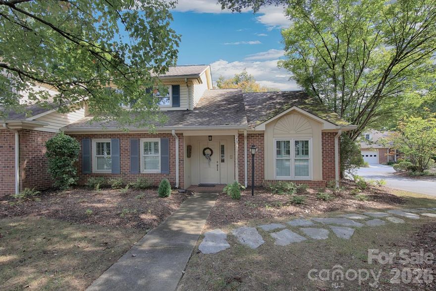 Charming townhome offers 3 bedrooms, 2.5 bathrooms, and a 1-car garage with timeless updates and inviting spaces. Main level features a primary suite with updated walk-in shower (2018), 1.5 bathrooms, and open living areas highlighted by plantation shutters, hard-surface flooring, and a cozy gas fireplace. Kitchen refreshed in 2024 with new cabinets, counters, and modern lighting. Upstairs includes 2 bedrooms and full bathroom. Roof approximately 10 years, upstairs HVAC replaced in 2019, and Anderson windows installed 6 years ago. Exterior features new landscaping and drip irrigation for shrubs.