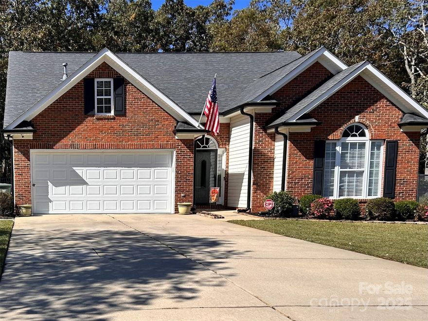 Beautiful, meticulously maintained ranch on the outskirts of Monroe. Recently appraised for $396,000!! New LVP flooring in most rooms, hardwoods in the foyer and dining. A tinted custom storm door with sidelites sets the tone the moment you arrive. Tall ceilings create volume and light, 12 foot in the kitchen, dining, and foyer, 9 foot in the primary bedroom, and 10 foot in the vaulted front bedroom. The kitchen was fully remodeled and painted in January 2025. All kitchen appliances were replaced in 2022 and will convey. Interior and exterior lighting has also recently been updated for comfort and efficiency. The spacious primary suite features a tray ceiling and a remodeled bath completed in 2023 with a standalone walk-in shower that is handicap accessible. Split bedroom layout includes two secondary bedrooms at the front for privacy. Step outside through the recently updated (2020) sliding patio door with built-in vinyl blinds. Enjoy an easy-care backyard with a recently extended 14-foot patio, pergola that remains, and a freshly painted storage shed. The yard is fully fenced with an updated (2023) privacy fence and aluminum gates. The home was also just recently pressure washed to show its greatness. Single level living, move in ready, close to medical, shopping, restaurants, and the bypass. Everything you want on one level with quick access to everything. This home is one that you definitely do not want to miss!