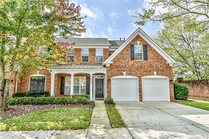 Professionally Decorated; shows like a model; freshly painted; wood flooring and new carpet; plantation shutters and window treatments enhance this open floor plan; end unit townhome; large enclosed terrace; loft could be bonus room or office; large master on main.