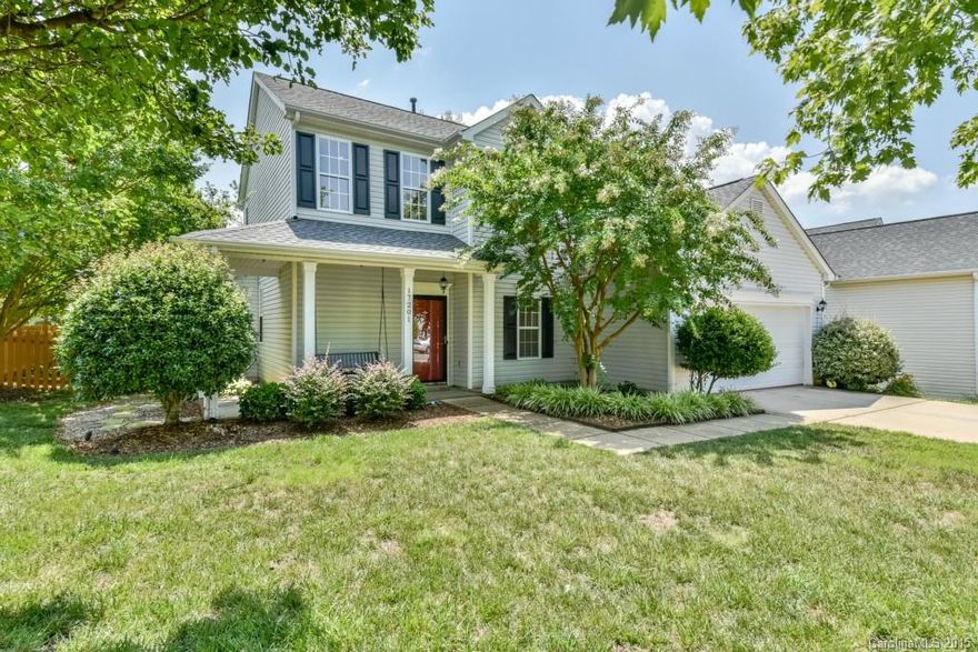 Immaculate home in popular Southampton. Rocking chair front porch!  Great floor plan w/ beautiful Hardwood & updated Kitchen which includes   SS appliances, granite, designer lighting & custom backsplash. Neutral deco, Elegant Dining. Spacious Bedrooms. New Carpet.  Patio overlooks private fenced yard.
