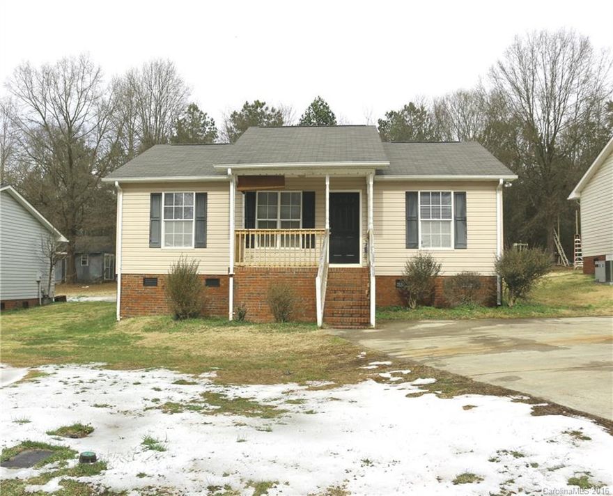 Great Investment !  3 BR, 2 bath ranch in convenient location.