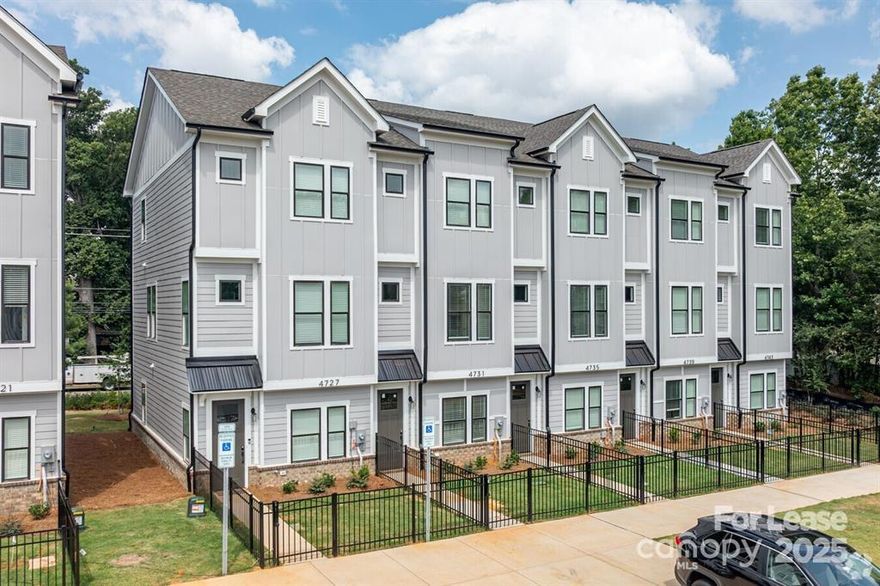 Currently offering up to 2 months FREE! Subject to change, confirm beforehand. Call for updated pricing, specials and availability beforehand. Multiple floor plans available. Days on Market accrued is not specific to this current plan listed. The Essence of Exceptional Living
Picture it: A new townhome community in Charlotte, artfully designed in the style of a European village. Inspired by the earthy color palette of the Pacific Northwest, with custom finishes and spacious three-bedroom floorplans. Steps away from a retail center featuring grocery, restaurants, a yoga studio, your new favorite coffee café, and much more.

Cascadia at Highland Creek brings it all together in style. Hours of Operation
9am-6pm Monday-Friday