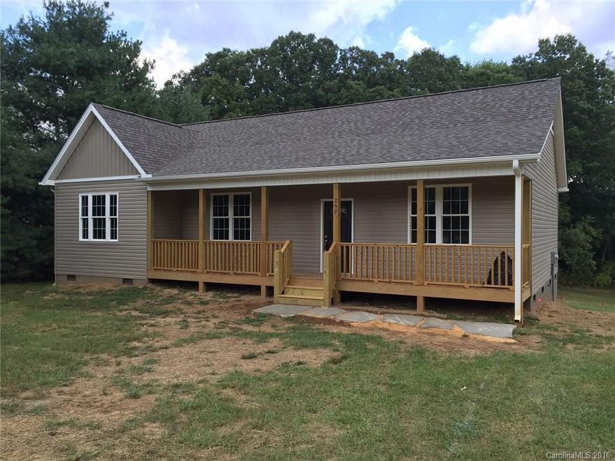 New construction in Candler. Located in Pfarmigan Meadows community. Granite, hardwoods, stainless steel appliances. Stated taxes are for land only. Full taxes TBD.