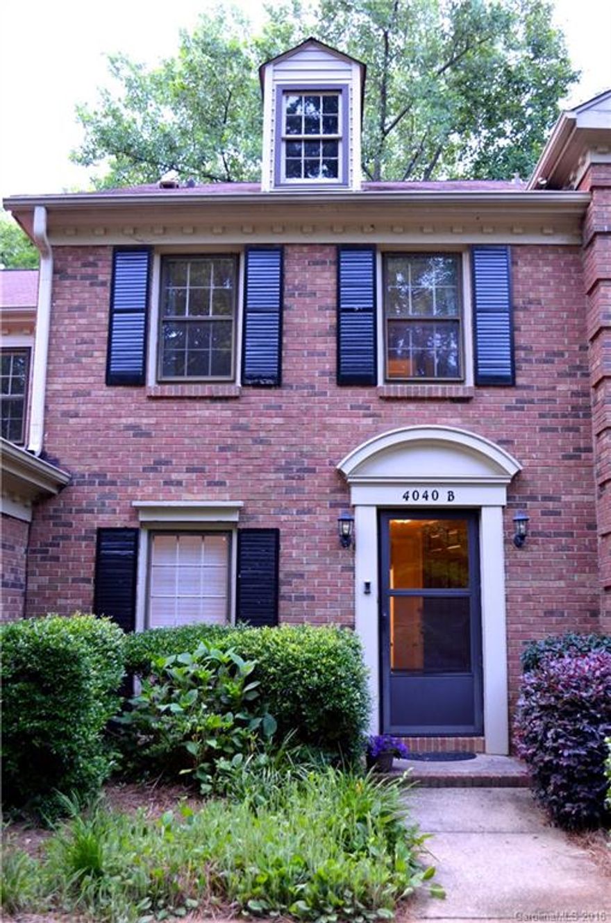 Move in ready!  Private, tucked away townhouse in "amenity-rich" community of Raintree.  This unit features many updates throughout the home including lower level hardwood floors; tasteful tile back-splash in kitchen, fireplace surround, and other conspicuous areas around the home; space-savvy updated bathrooms. Private, wooded views off the back patio and all under $150k in this highly sought after neighborhood.  Priced to Sell!