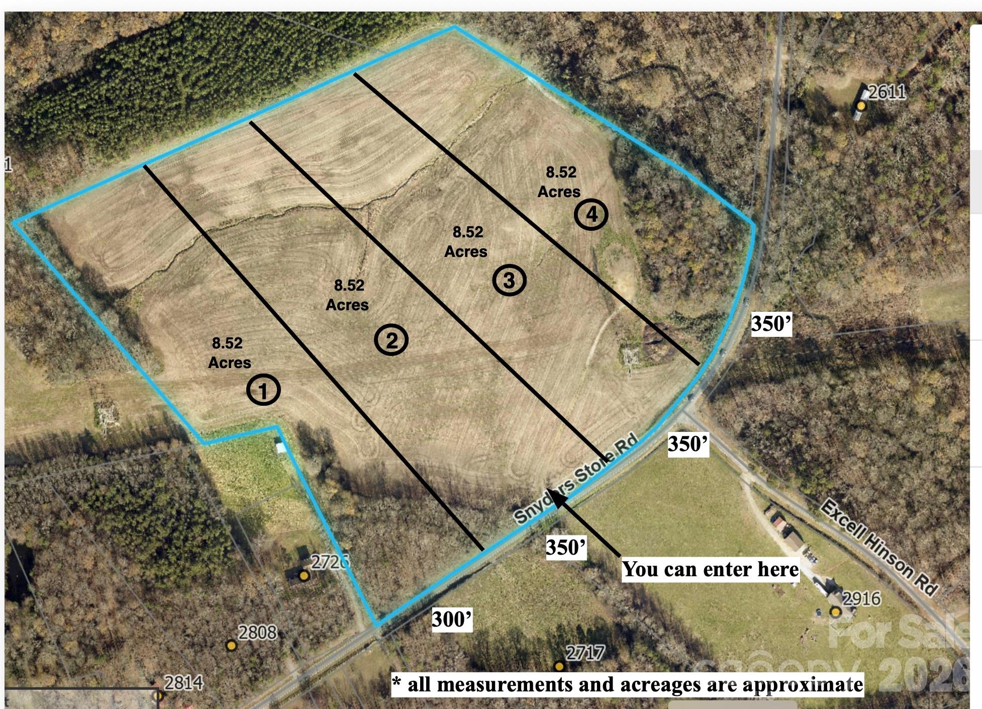 Photo 1 of 1 — 01 Snyder Store Road, Wingate, NC 28174
